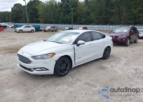 2018 Ford Fusion Hybrid Se from USA, damaged, VIN 3FA6P0LU1JR248639